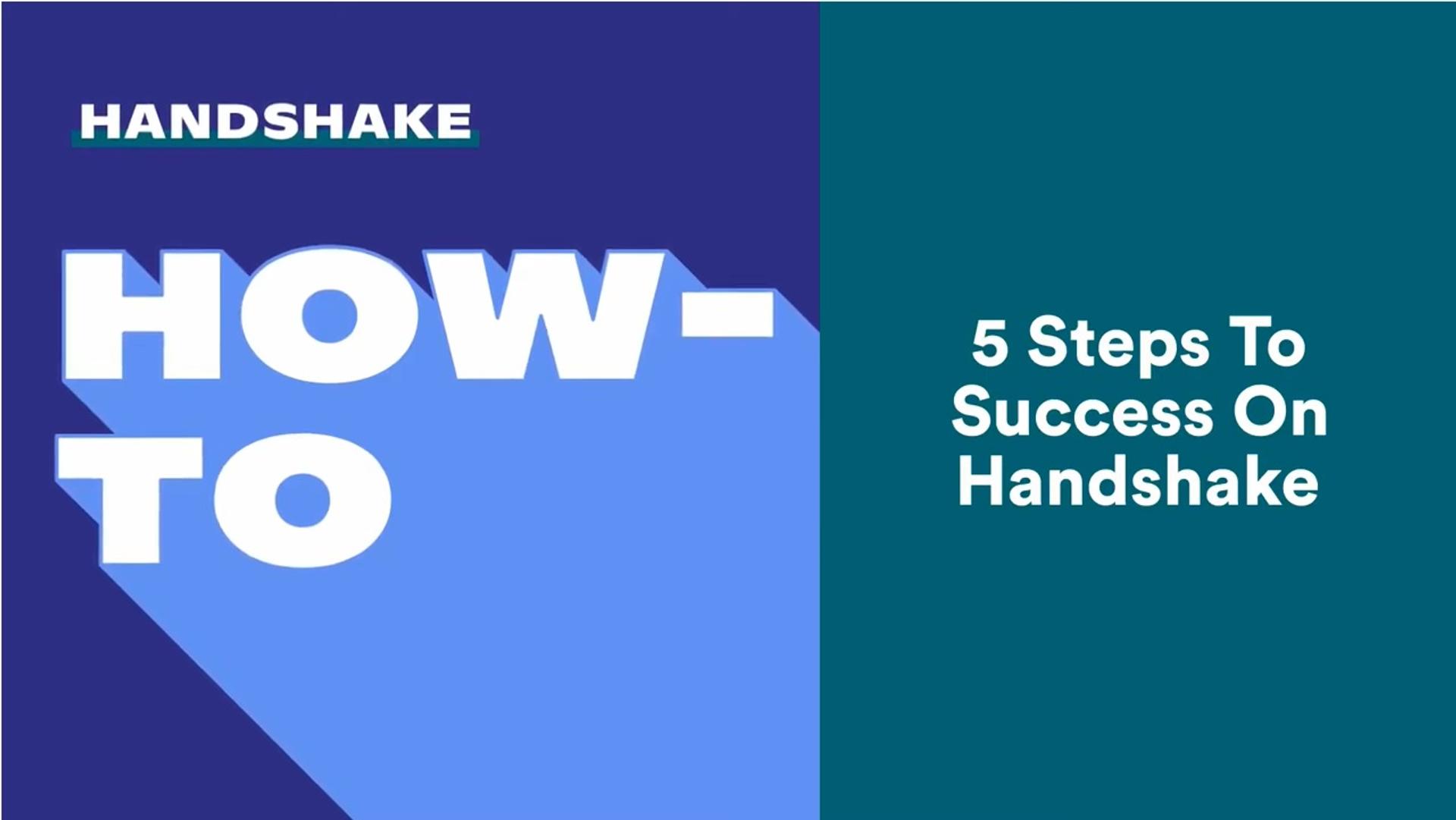 Handshake career platform aims education